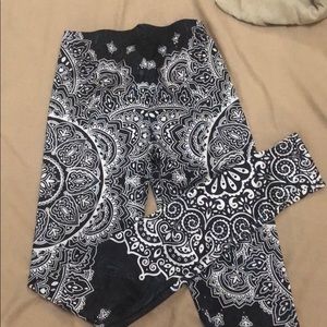 Printed sports leggings
